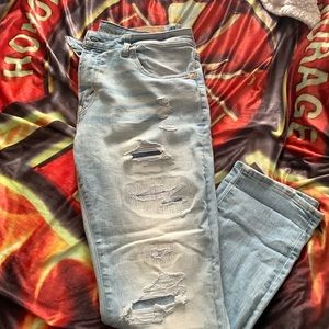 American eagle airflex flex + athletic skinny jeans